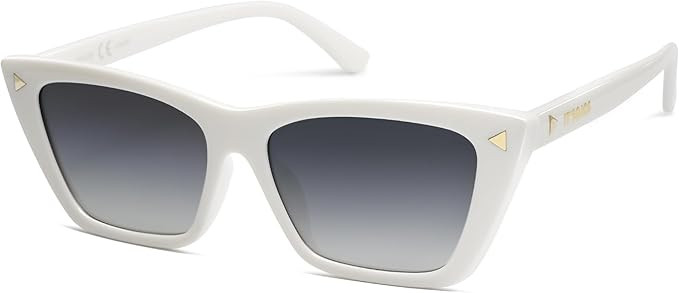 SOJOS Trendy Sunglasses Womens Cute Cat Eye Polarized Square Women Designer Shades SJ2297 | Amazon (US)