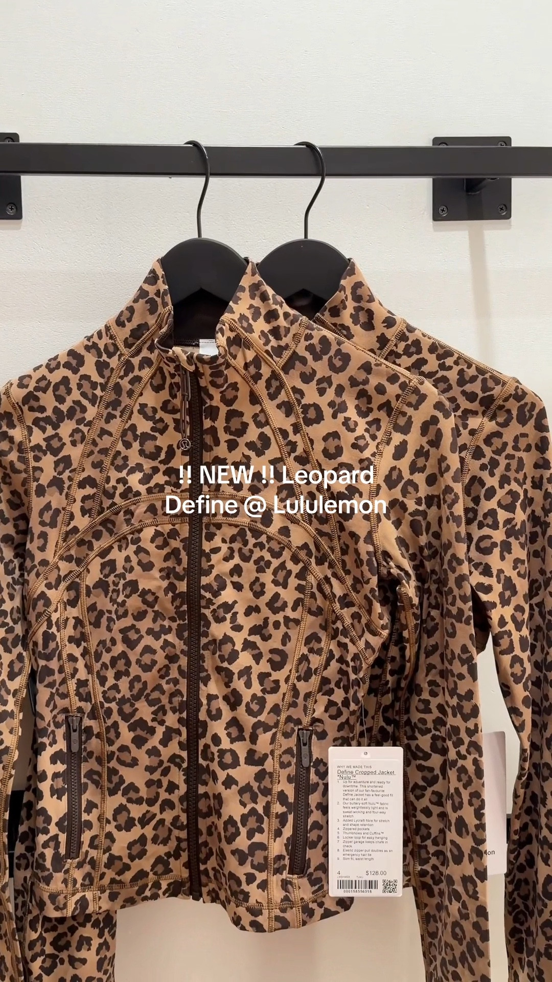 Don’t miss out on this iconic print 🐆
Lululemon Leopard is here and iconic. Define Jackets and more! #lululemon
#definejacket #leopardprint 

#LTKActive #LTKspringtrends #LTKSeasonal