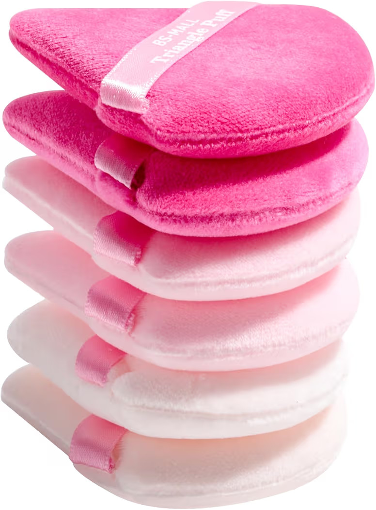 Amazon.com : BS-MALL BS-MALL Triangle Powder Puff Face Makeup Sponge Soft Triangle Powder Puffs f... | Amazon (US)