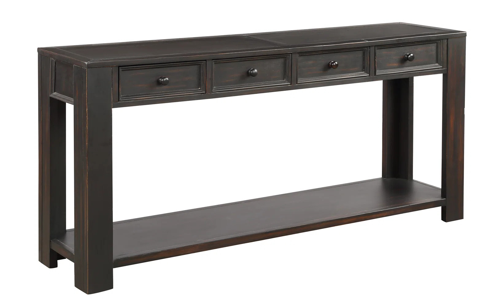 Krier 64'' Solid Wood Console Table | Wayfair North America