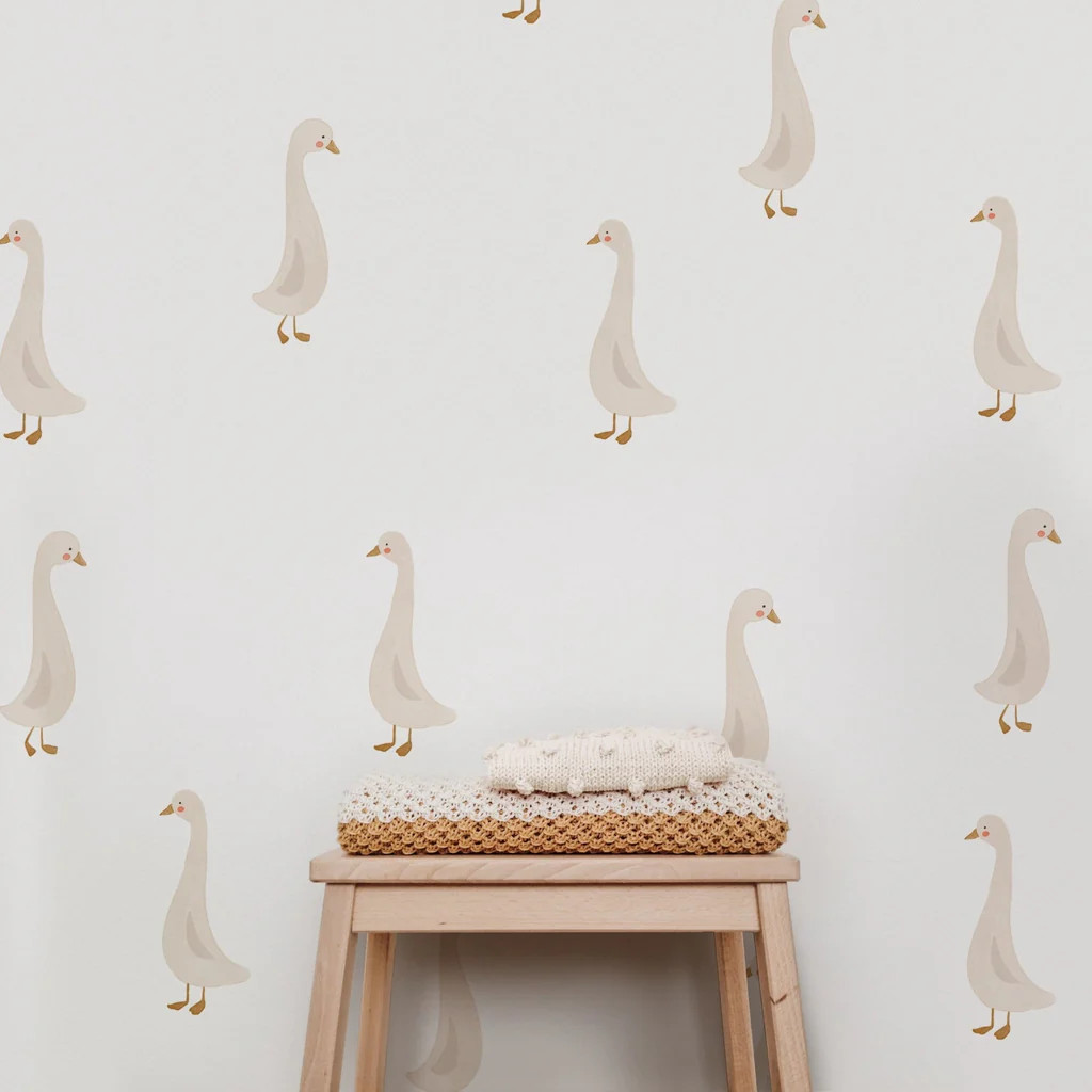 Small Goose Wall Decal Set | Project Nursery