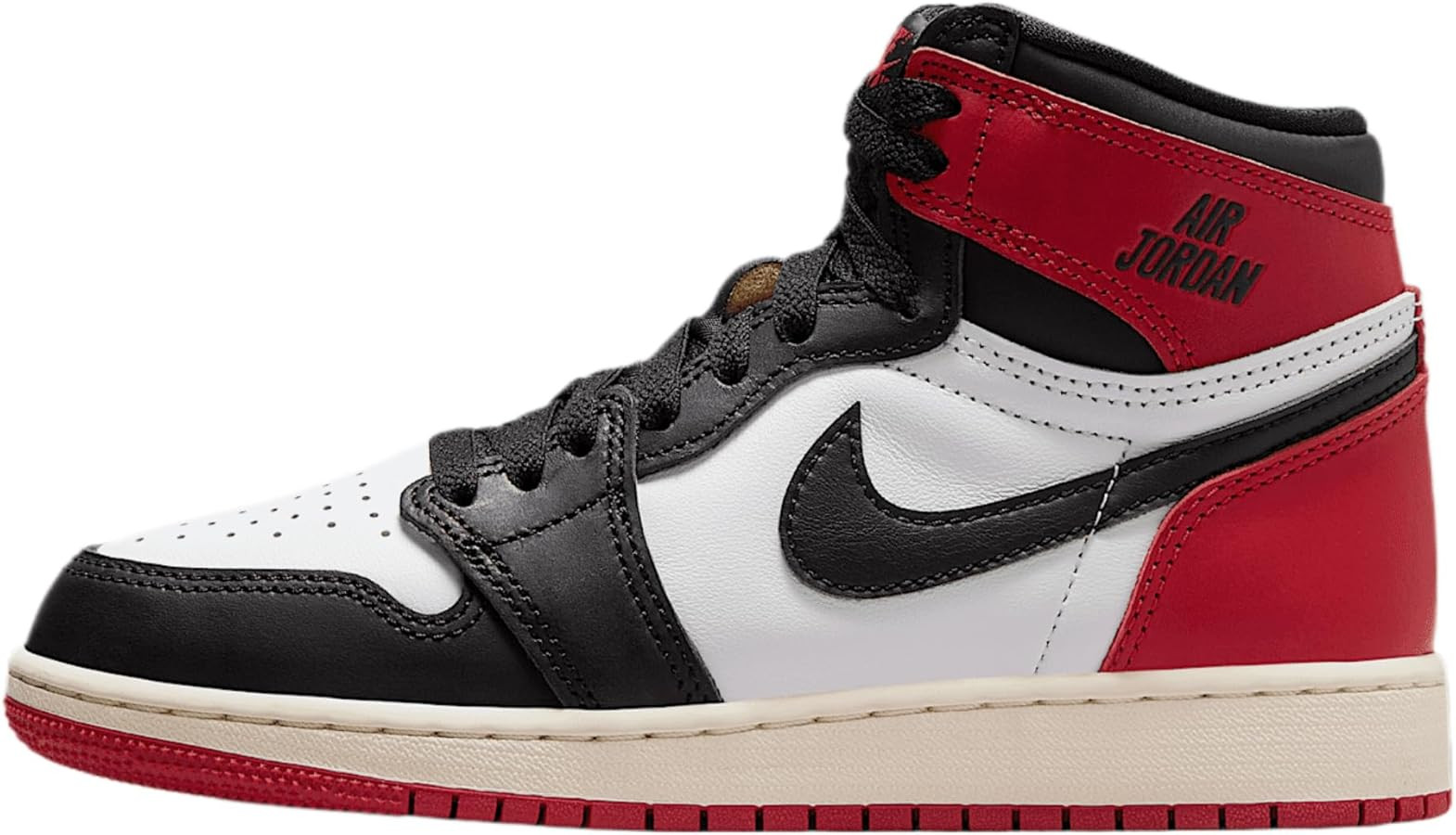 Jordan Big Kid's 1 Retro High OG 'Black Toe Reimagined' (FD1437 106) | Amazon (US)