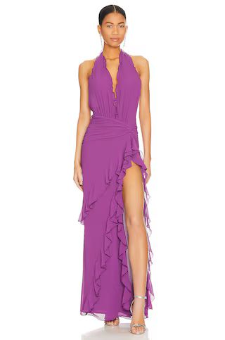 NBD Celenia Maxi Dress in Purple from Revolve.com | Revolve Clothing (Global)