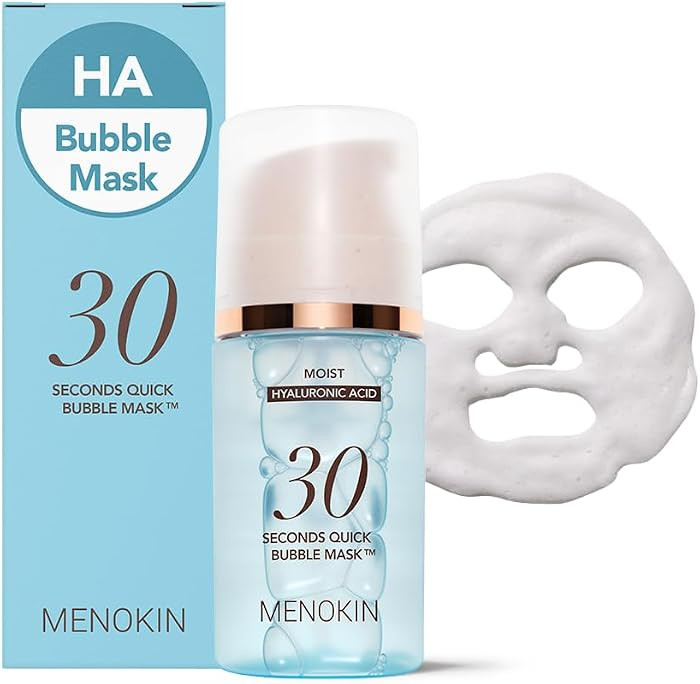 30 Seconds Quick Bubble Mask [MOIST] - [Hyaluronic Acid] in Micro-bubbles, 8 Types for 96% Moistu... | Amazon (US)