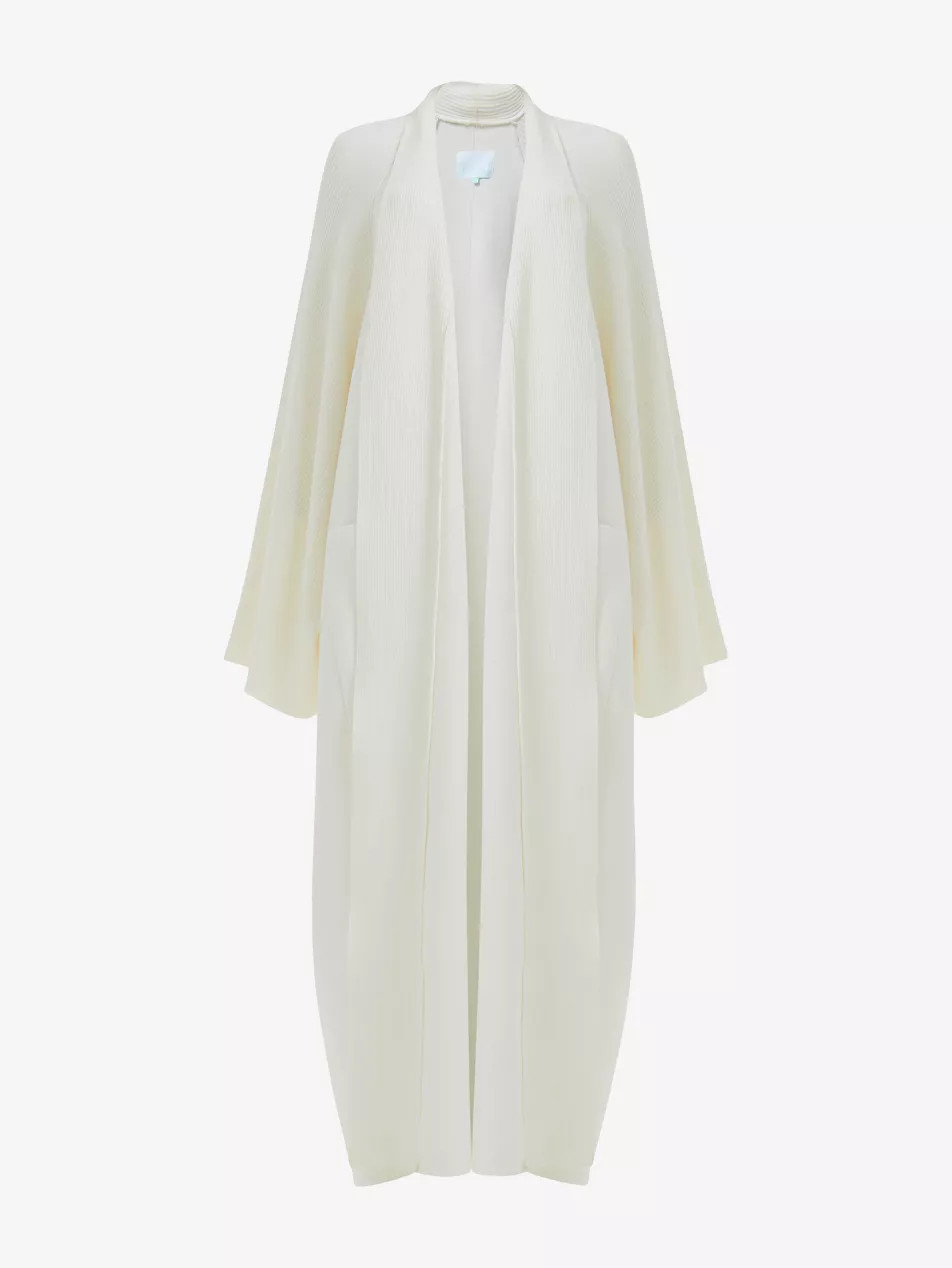 Ribbed Relaxed-Fit Knitted Bisht | Selfridges