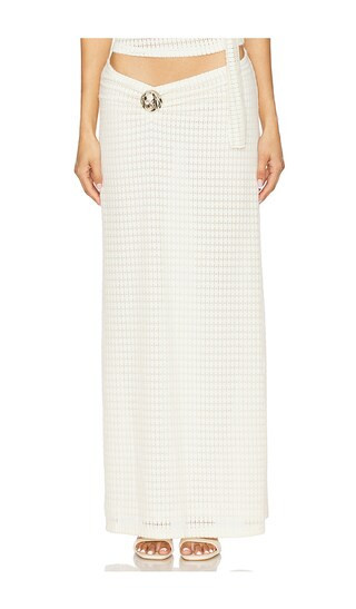 LIONESS In Your Dreams Skirt in Cream. - size XL (also in L, M, S, XS, XXS) | Revolve Clothing (Global)