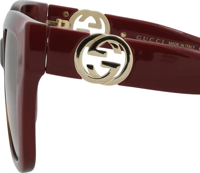 Gucci 54mm Rectangular Sunglasses | Nordstromrack | Nordstrom Rack