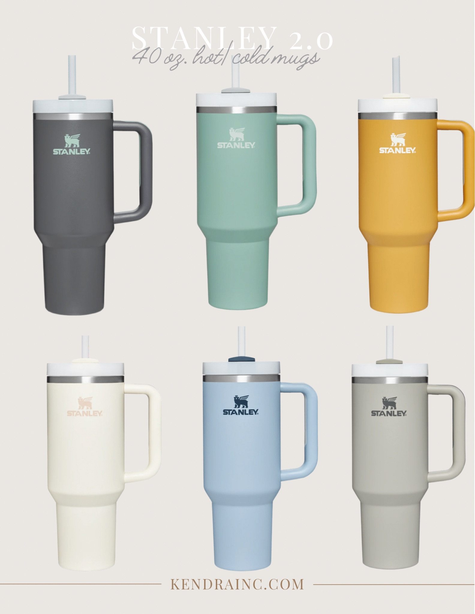 The best kept secret since 1913! Keep your water ice cold for days with these bright & cute colored thermoses by Stanley! Their BRAND NEW 2.0 no drip top just launched today! 
#LTKGiftGuide 

#LTKhome #LTKunder50 #LTKGiftGuide