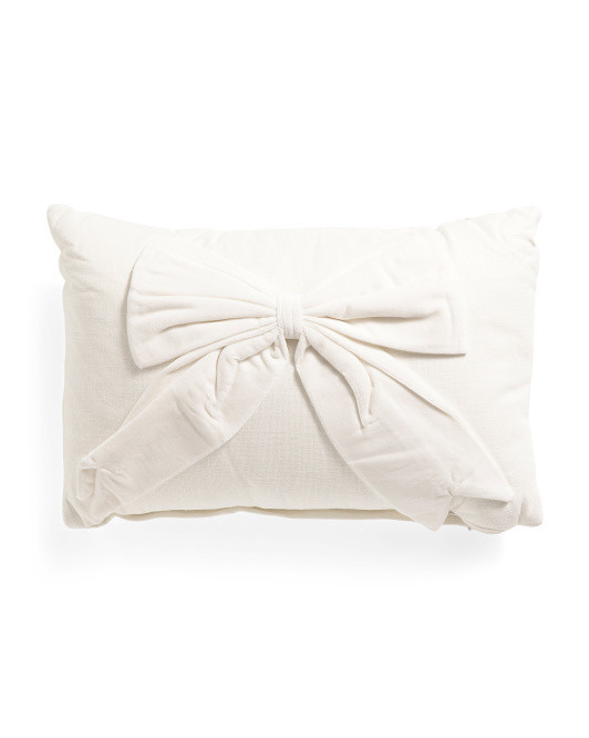14x20 Bowery Bow Pillow | TJ Maxx