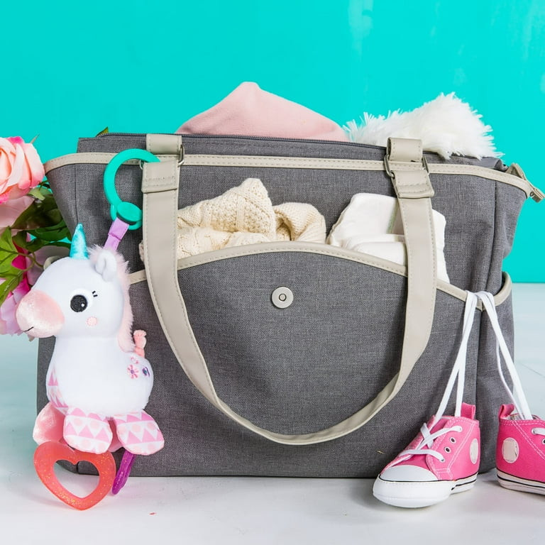 Bright Starts Sparkle & Shine Unicorn on-the-go Take-Along Clip-on Toy, Ages Newborn + | Walmart (US)