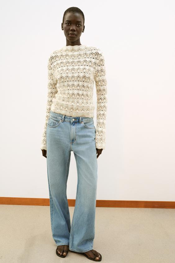 TEXTURED KNIT JUMPER | Zara US