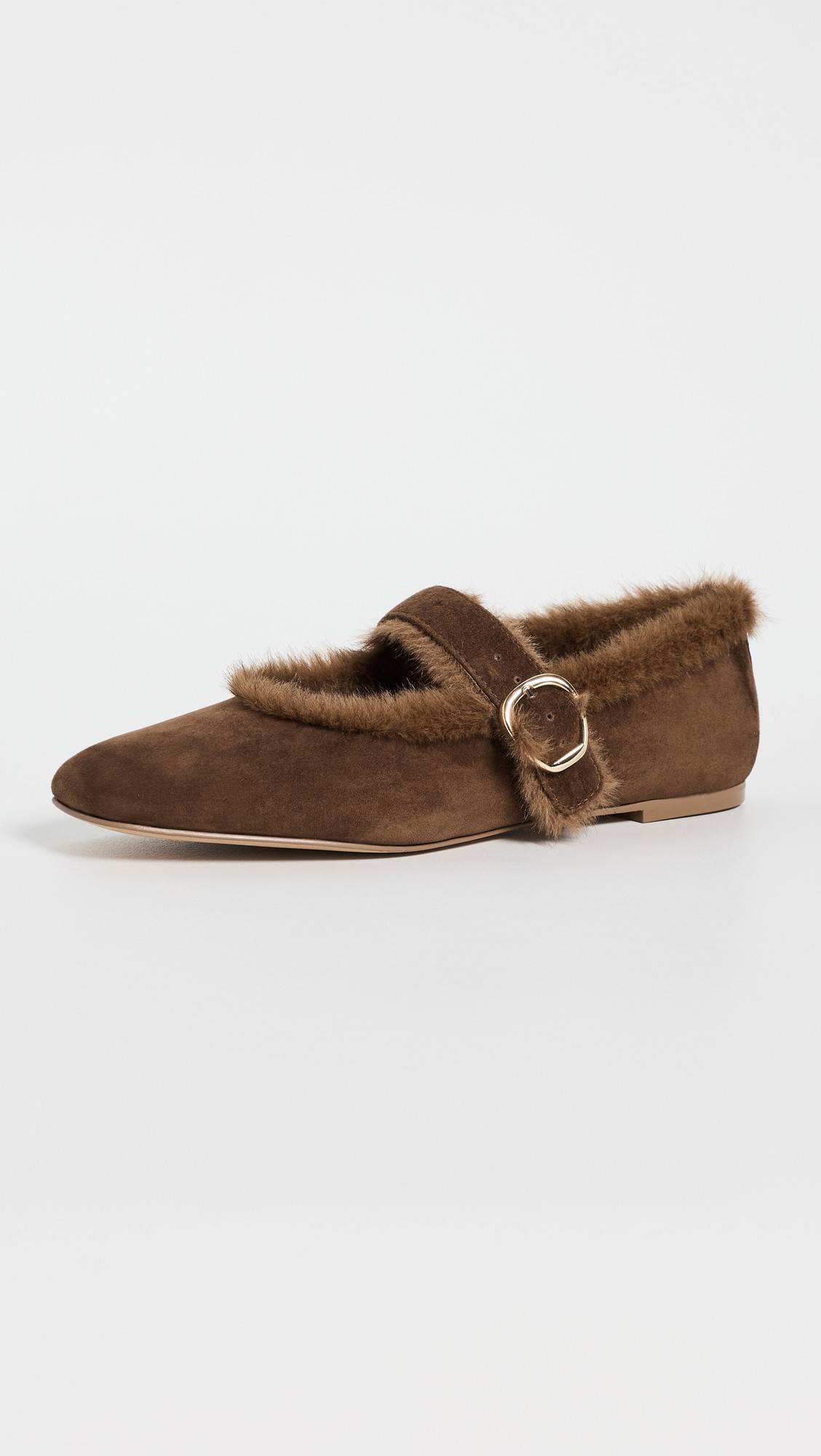 Dolce Vita Mella Plush Flats COCOA SUEDE 8.5 | Shopbop