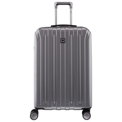 DELSEY Paris Titanium Expandable Upright Hardside Large Checked Spinner Suitcase - Graphite | Target