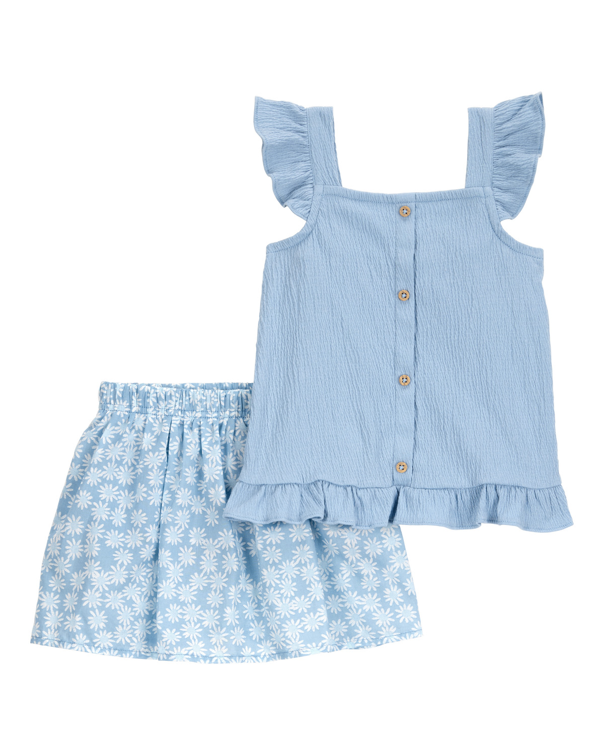 Toddler 2-Piece Floral Skort Set | Carter's Inc