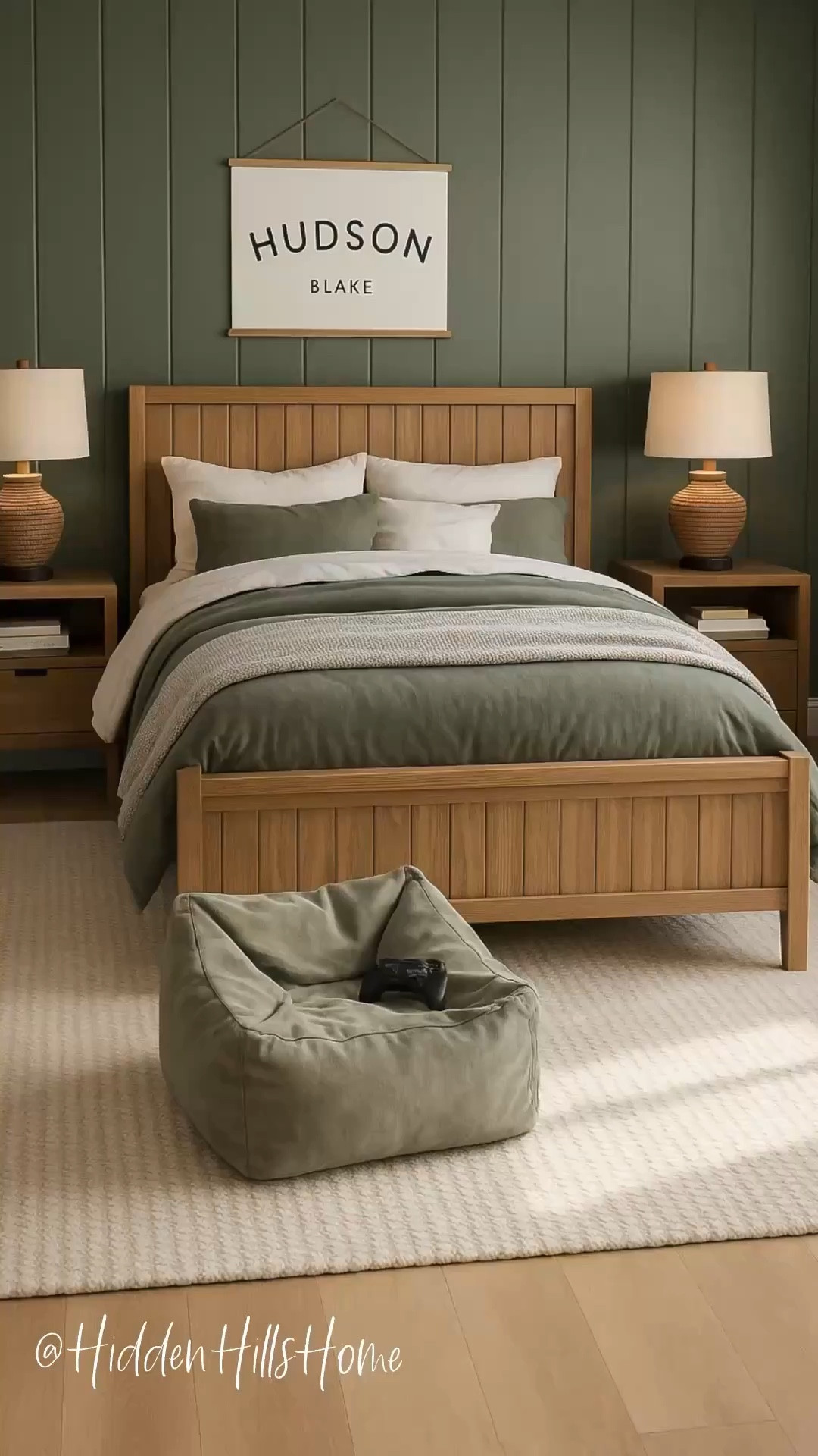 Boys bedroom decor, green boys room decor mood board, teen boys room ideas, masculine bedroom #boysroom
Wall color is Dried Thyme


#LTKSaleAlert #LTKKids #LTKHome