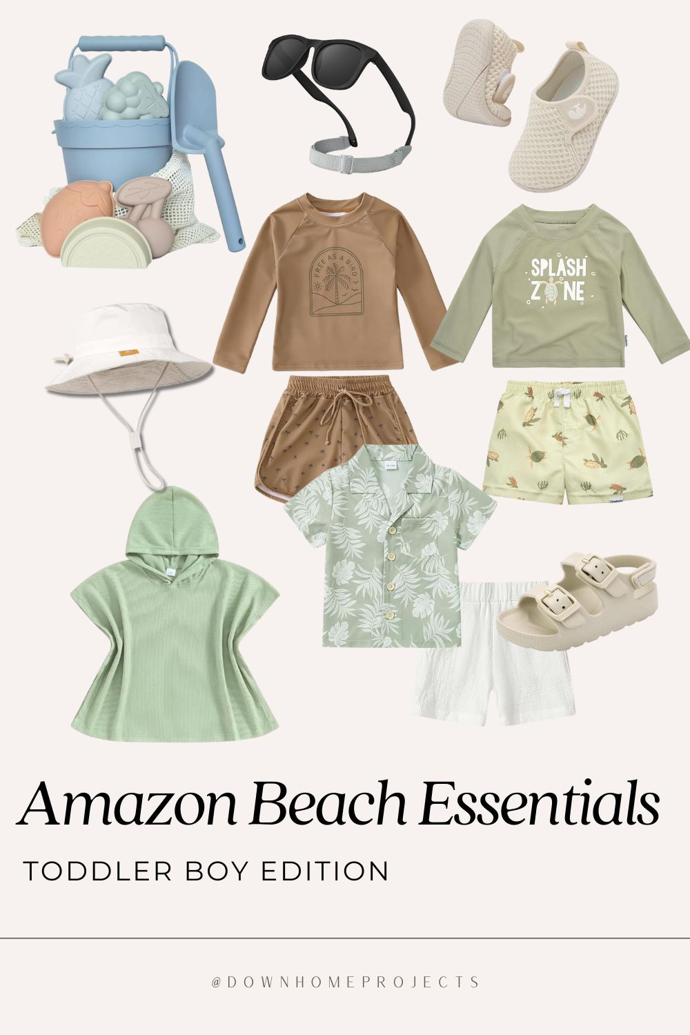 Toddler Boy Beach Essentials-
Everything you need for a stress-free beach day! From SPF swimwear to toddler beach toys, here are our must-haves for sun, sand, and splash. All items are mom-approved and toddler-tested. Tap to shop affordable and cute beach gear for your little guy! #ToddlerBeachEssentials #BoyMomFinds #BeachWithToddlers #LTKkids #LTKbaby #ToddlerSummerMustHaves  

 #LTKSummerEdit #LTKSeasonal #LTKKids