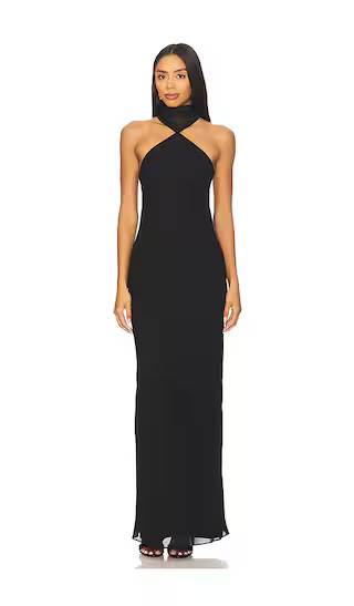 Ashton Maxi Dress in Black | Revolve Clothing (Global)