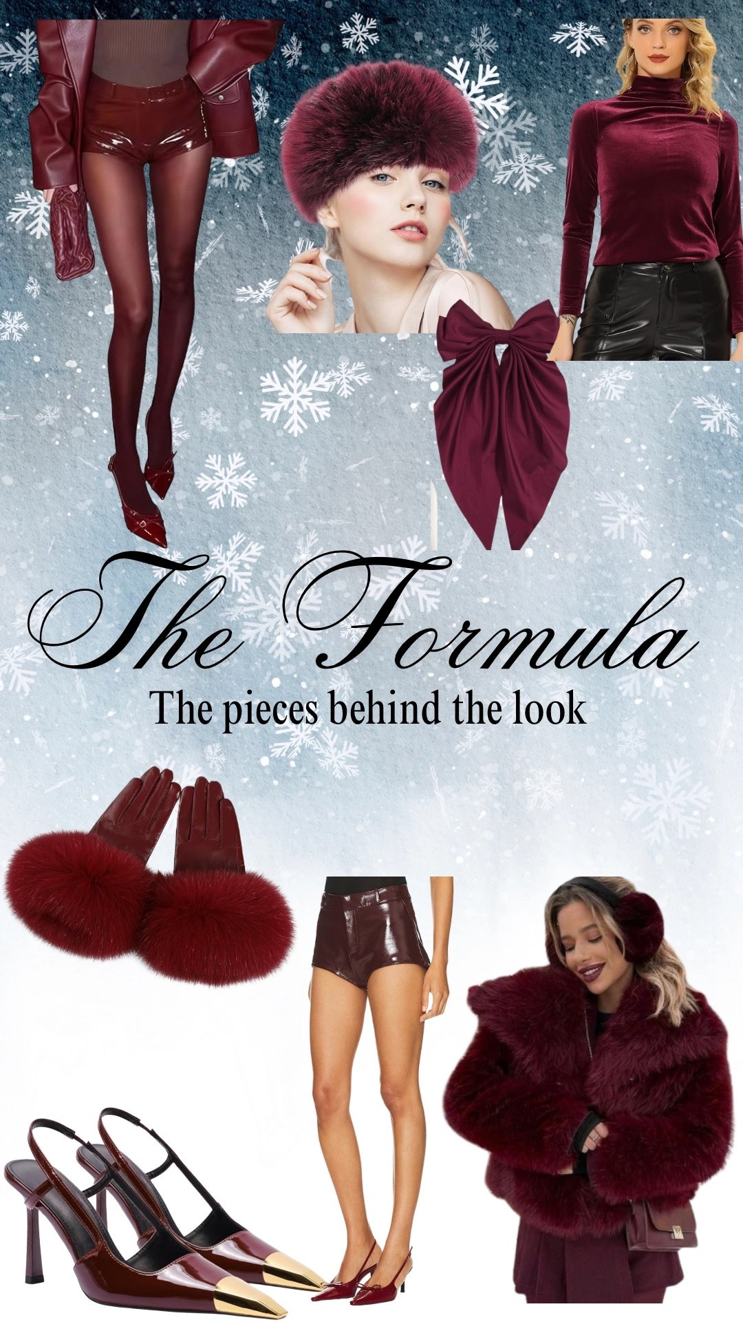 The winter formula 
Micro short. Fur coat. Tights. Heels.

Everything linked ✨

#ootd #citystyle #monochrome #microshorts #burgundy

#LTKdayinmylife #LTKgrwm #LTKootd