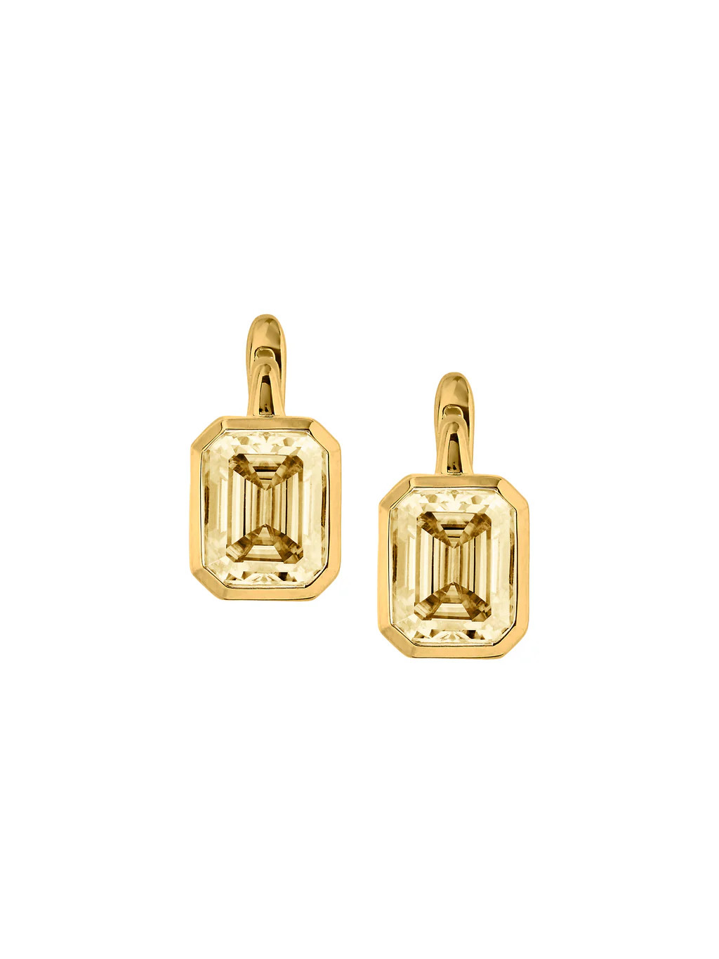 ODETTE EARRINGS IN HONEY MOISSANITE | Dorsey