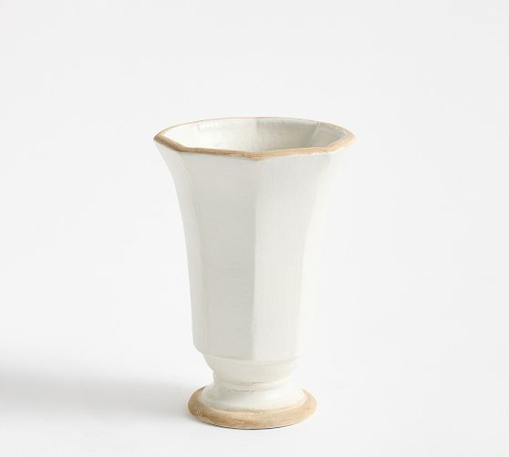 Ceramic Faceted Vase Collection | Pottery Barn (US)
