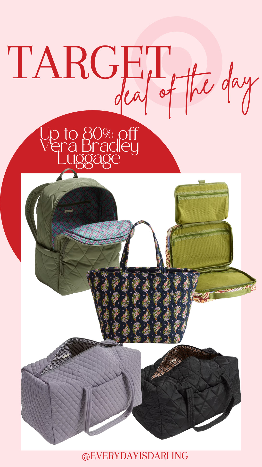 Up to 80% off Vera Bradley bags & luggage! So many cute prints!  

 #LTKGiftGuide #LTKSaleAlert