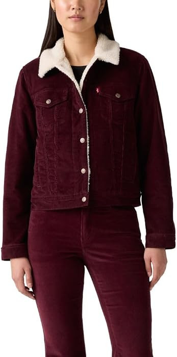 Levi's Womens Original Sherpa Trucker Jacket | Amazon (US)