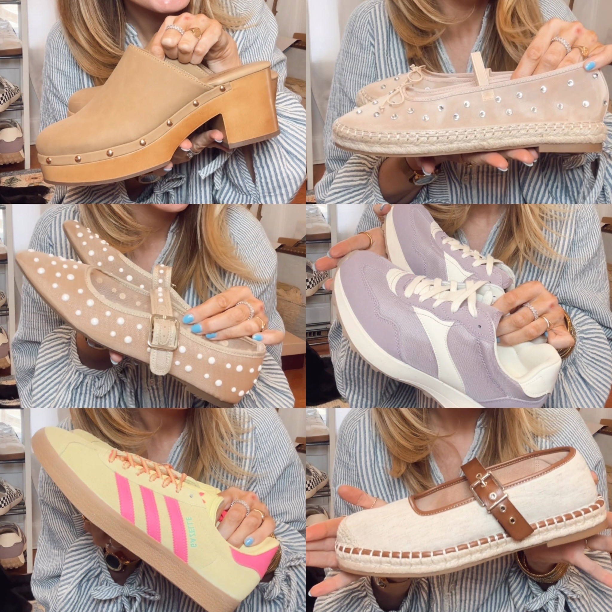 Tons more shoe options linked for yall! 🌸

I’ve been confused by shoes this spring so I rounded up some of my recent favorites that work with my spring wardrobe. Sneakers and flats seem to be the popular styles. What’s your spring shoe go-to?

#springshoes #springstyle #shoes #affordablestyle #springfashion #sneakers #whatimwearing #outfitinspiration