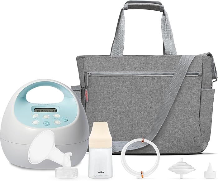 Spectra Baby S1 Plus Premier Rechargeable Breast Pump with Grey Tote Premium Accessory Kit - 24 m... | Amazon (US)