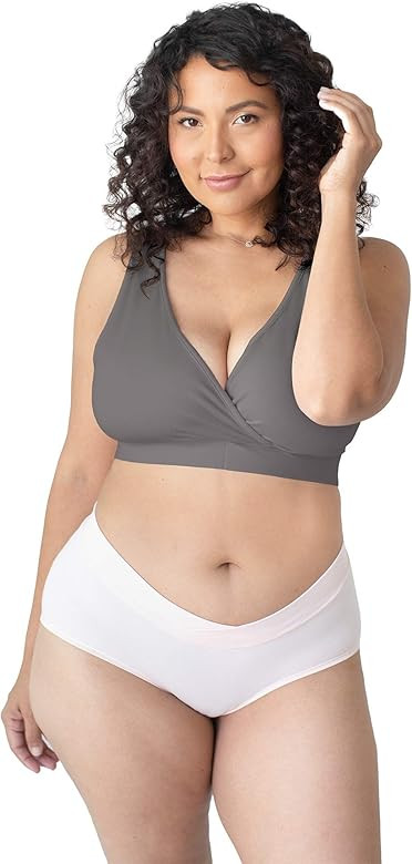 Kindred Bravely Extra Soft Organic Cotton Busty Wireless Nursing Sleep Bra | Maternity Bra for E,... | Amazon (US)