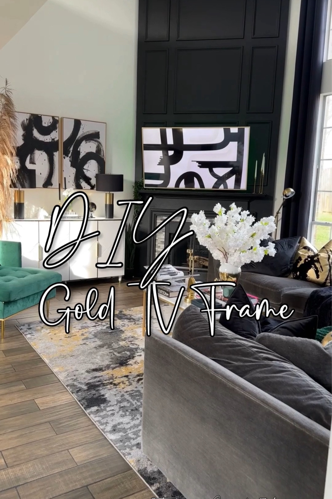 Gold Foil tape: DIY TV frame

#LTKsalealert #LTKhome #LTKSpringSale