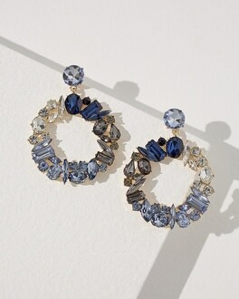 Multicolor Drop Hoop Earrings | Chico's