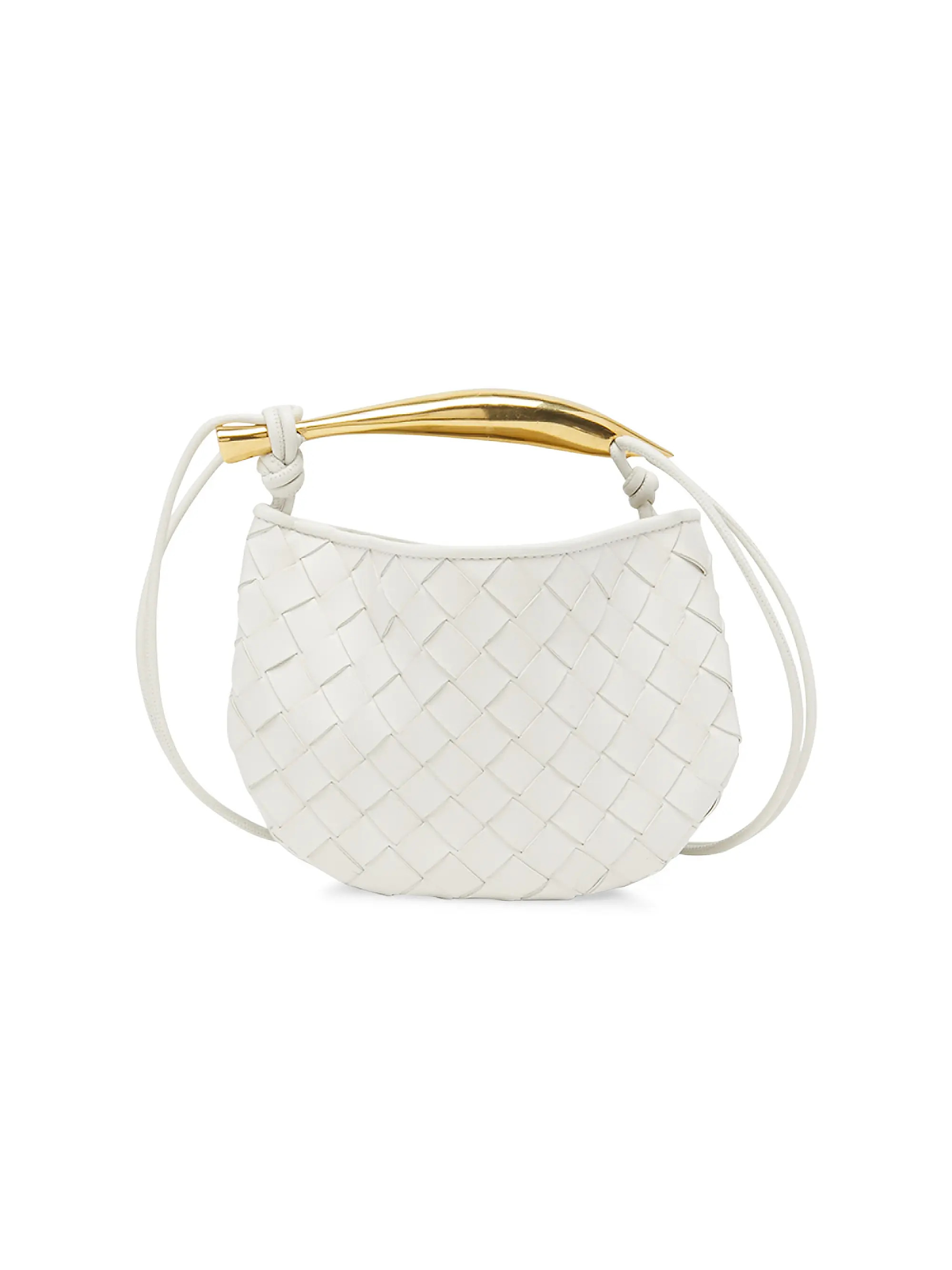 Mini Sardine Intrecciato Leather Shoulder Bag | Saks Fifth Avenue