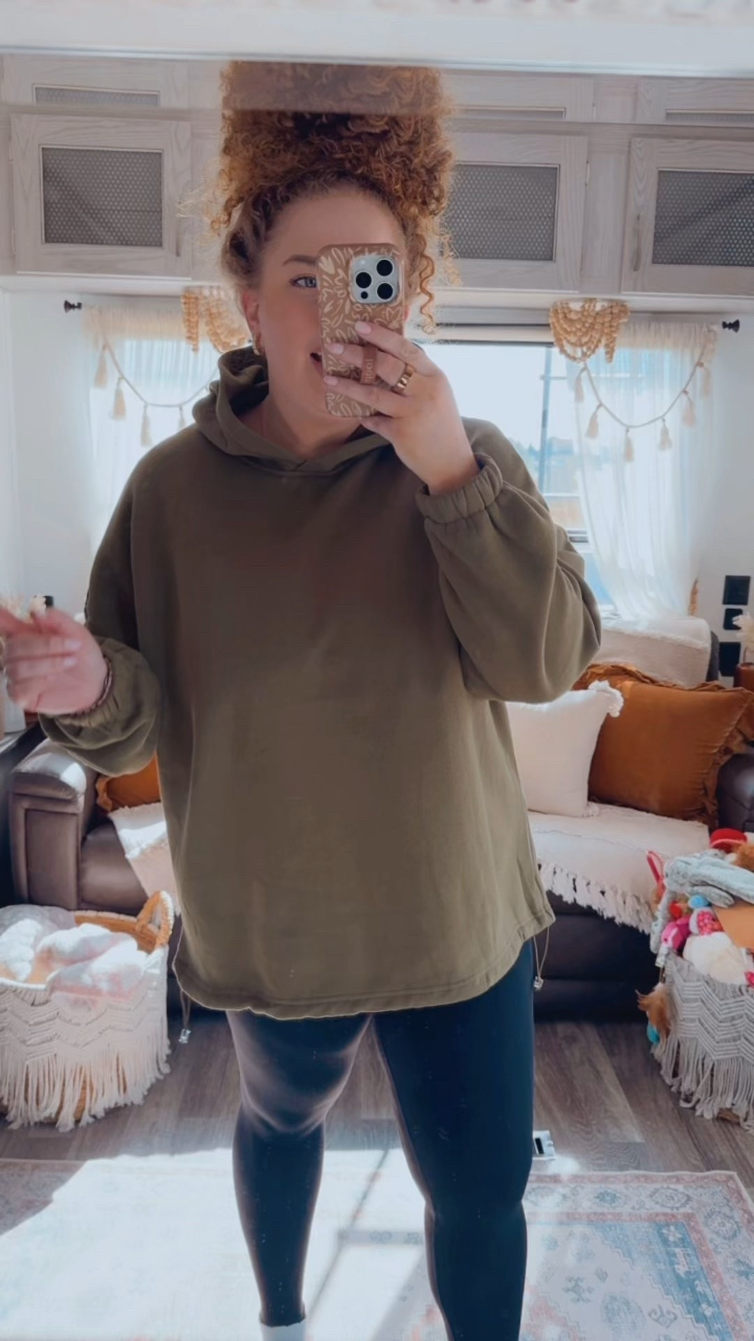 Cozy girl era 🍂✨ This green hoodie + leggings + clogs combo is my go to for casual fall days 🤎 amazon hoodie | amazon green hoodie | amazon fall pullover | fall outfit | clogs | amazon clogs | fall shoes | leggings | amazon leggings | amazon lululemon leggings dupe | amazon fall outfit | casual fall outfit | amazon fall casual outfit | amazon fashion | amazon finds | amazon look | amazon outfit | fall outfit | fall look | fall fashion | fall finds | fall outfit inspo | fall fashion inspo | fall 2025 

#LTKMidsize #LTKStyleTip #LTKSeasonal