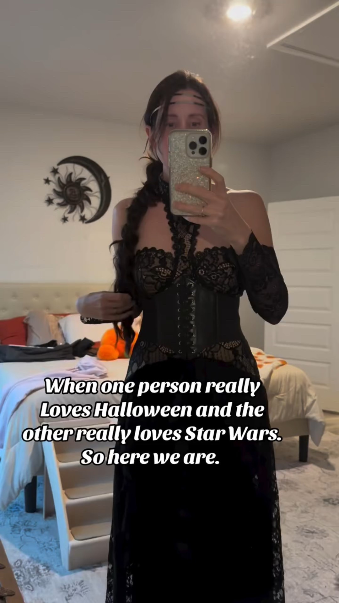 We both love Star Wars, but he doesn’t care much about Halloween. However, he is always down to dress up with me in a couples theme. This was his first year doing a Star Wars costume. 🥰
#starwars #couplescostume #halloweencostume #padmedress #starwarscosplay