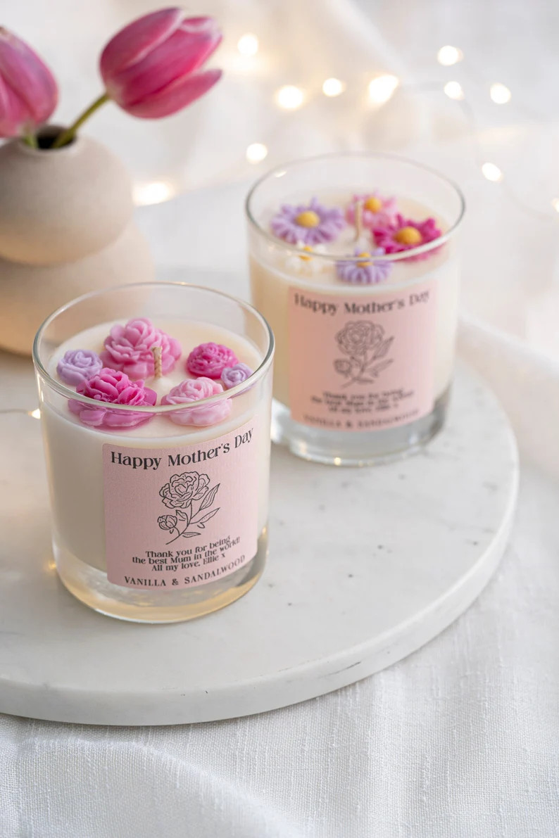 Personalised Mother's Day Candle / Gift For Mom / Mother's day Gift / Soy Wax Candle / Gift for M... | Etsy (US)