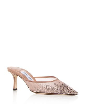 Women's Vivi 65 Degrade Crystal Mesh Mules | Bloomingdale's (US)