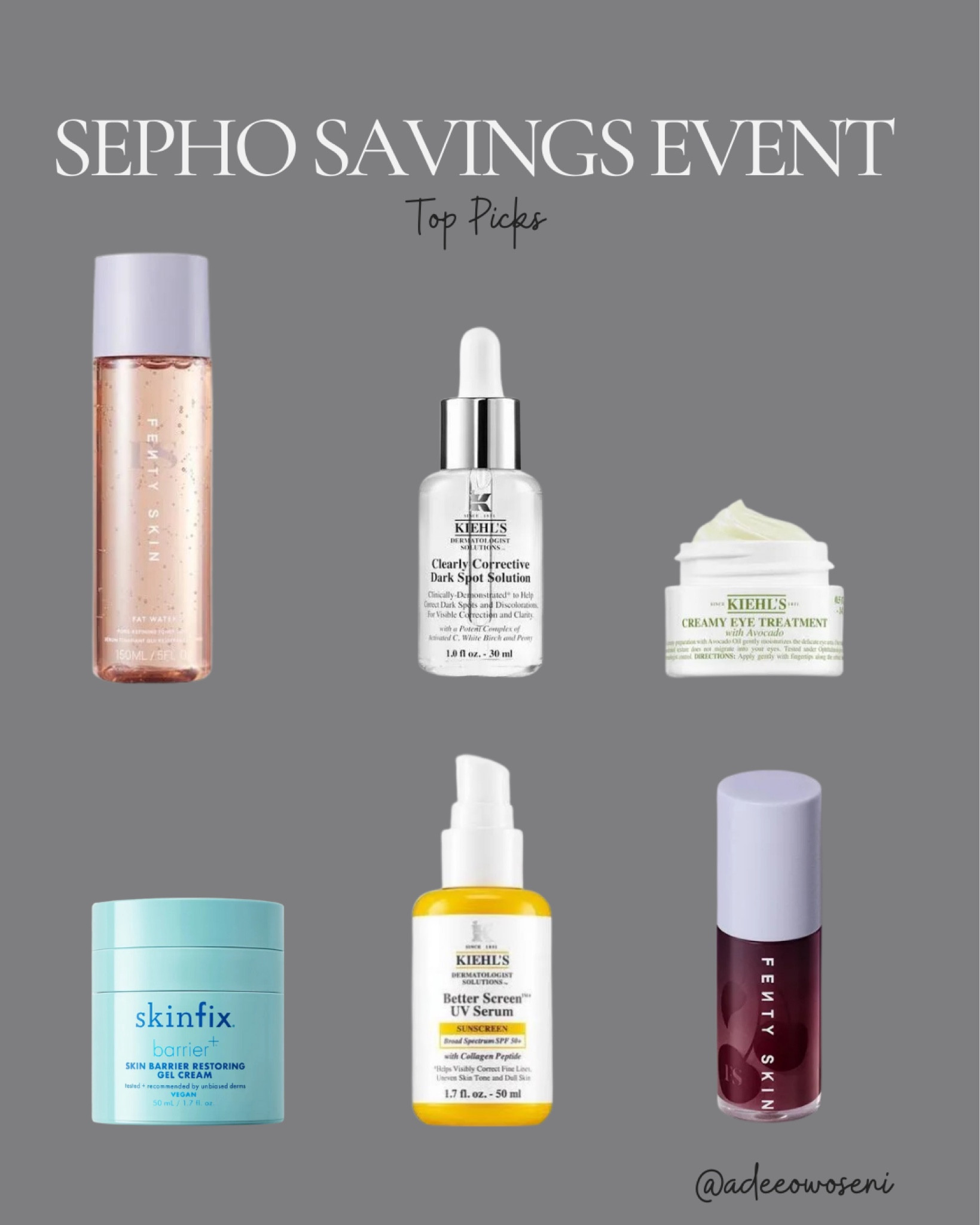 Run to Sephora don’t walk!  These are some of my current skincare favorites.

#LTKFindsUnder100 #LTKSaleAlert