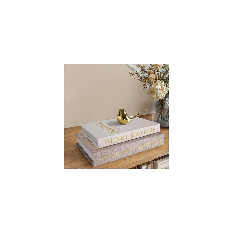 Decorative Books,Enhance Your Coffee Table Decor with Stylish Coffee Table Books Bookshelf Decor,... | Amazon (US)