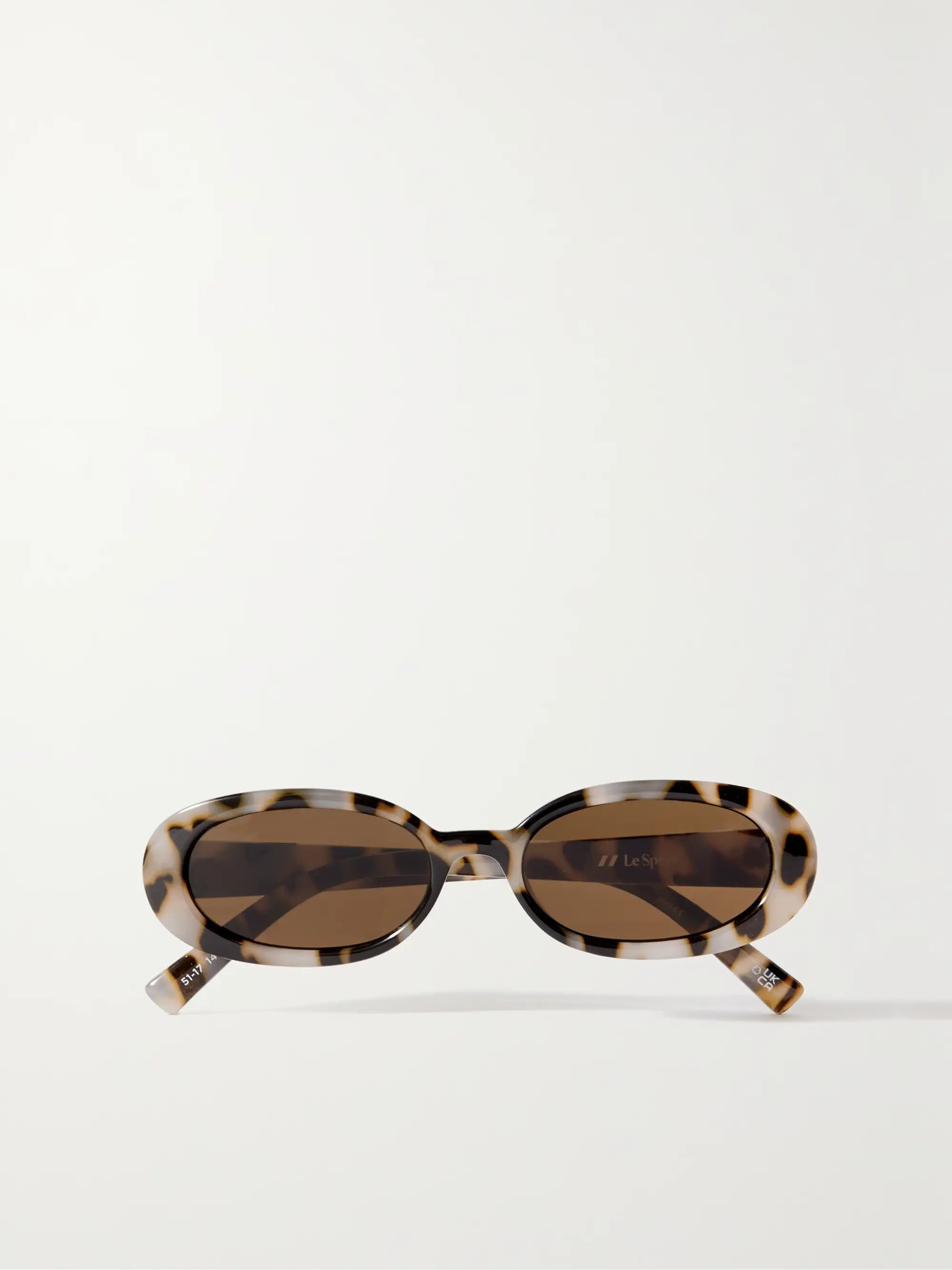 Outta Love oval-frame tortoiseshell acetate sunglasses | NET-A-PORTER (UK & EU)
