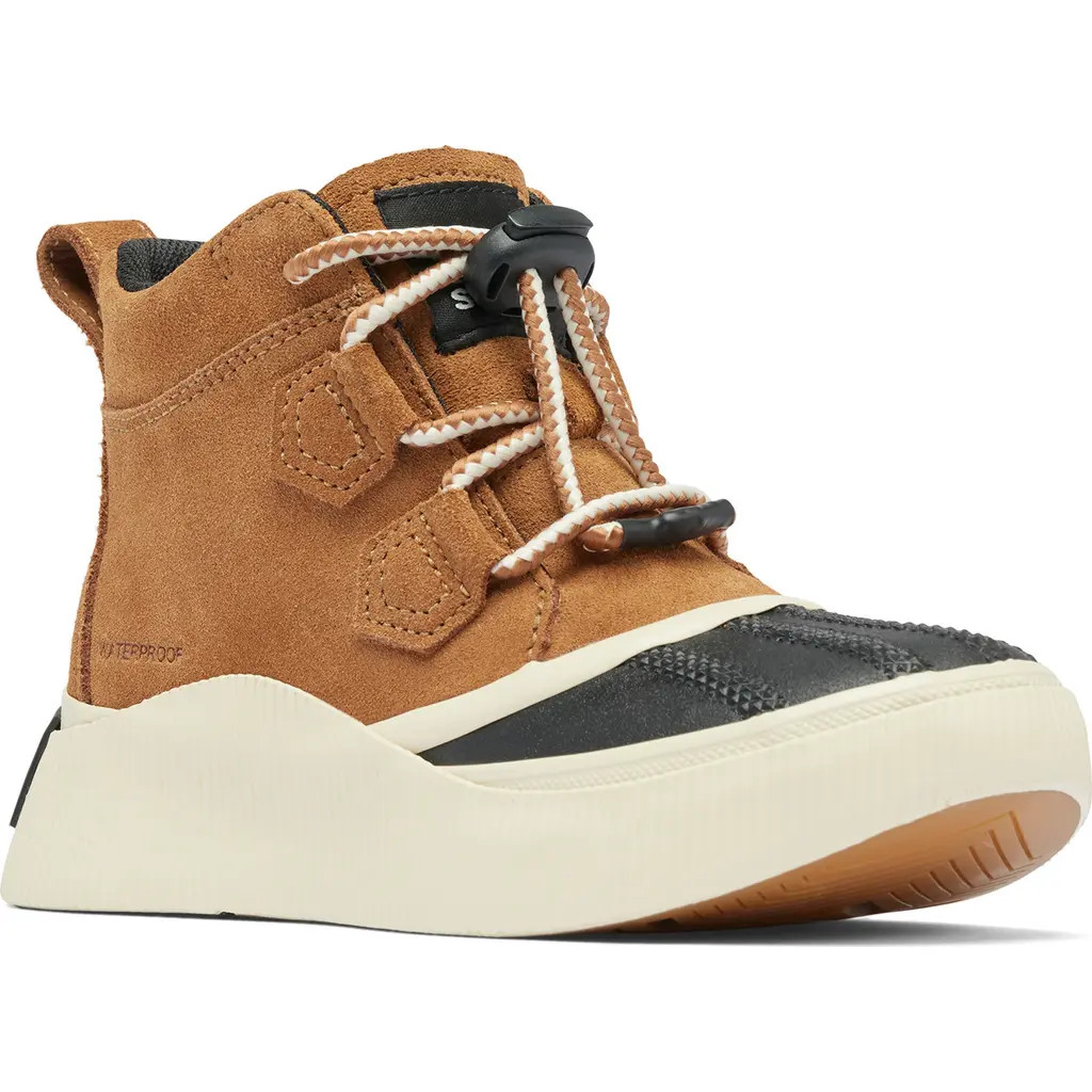 SOREL Kids' Out 'N About Classic Waterproof Boot in Taffy/Black at Nordstrom Rack, Size 1 M | Nordstrom Rack