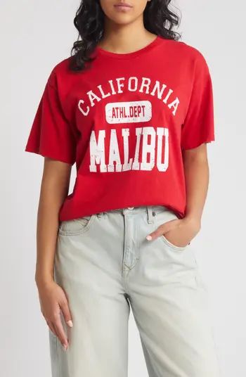 Vinyl Icons Malibu Athletic Department Graphic T-Shirt | Nordstrom | Nordstrom