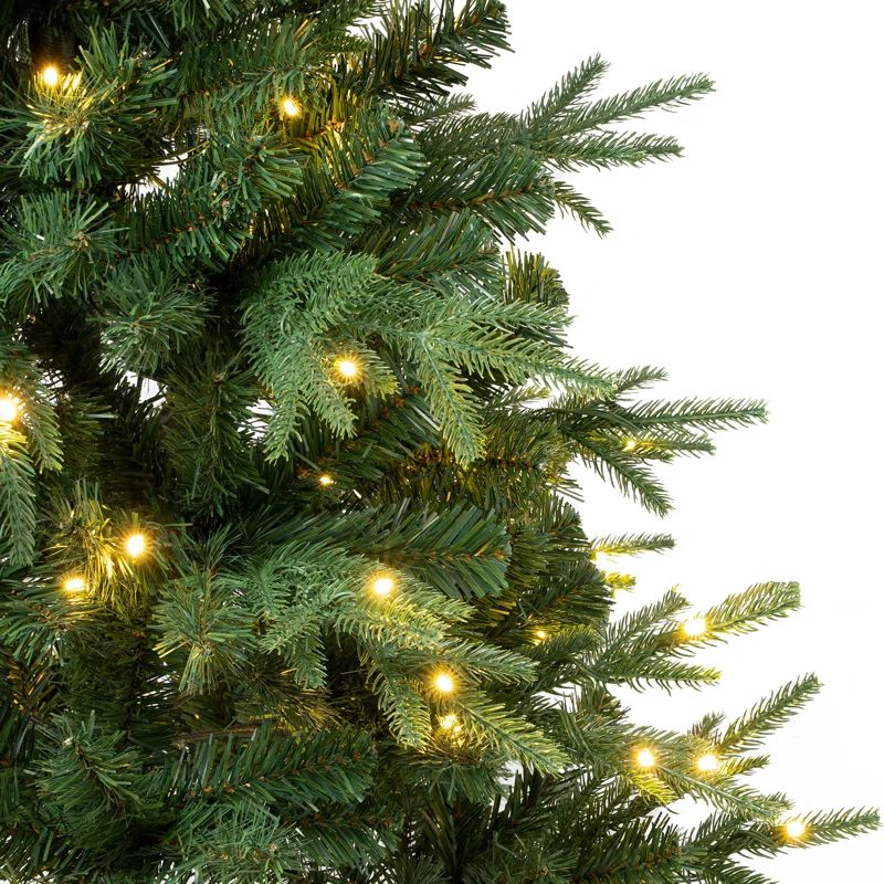 54" H Regular Realistic Artificial PVC and PE Blend Fir Christmas Tree | Wayfair North America