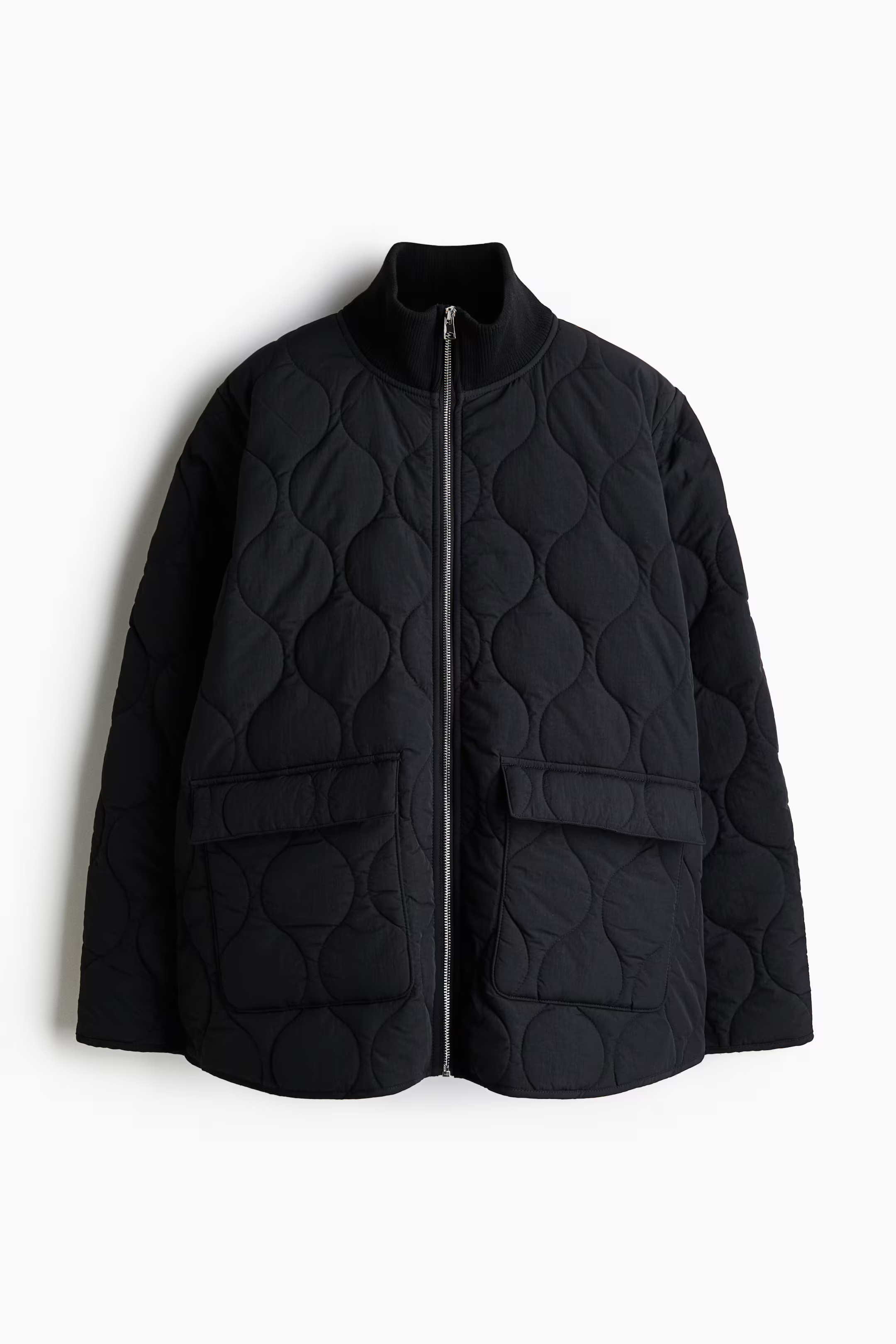 Oversized quilted jacket | H&M (UK, MY, IN, SG, PH, TW, HK)