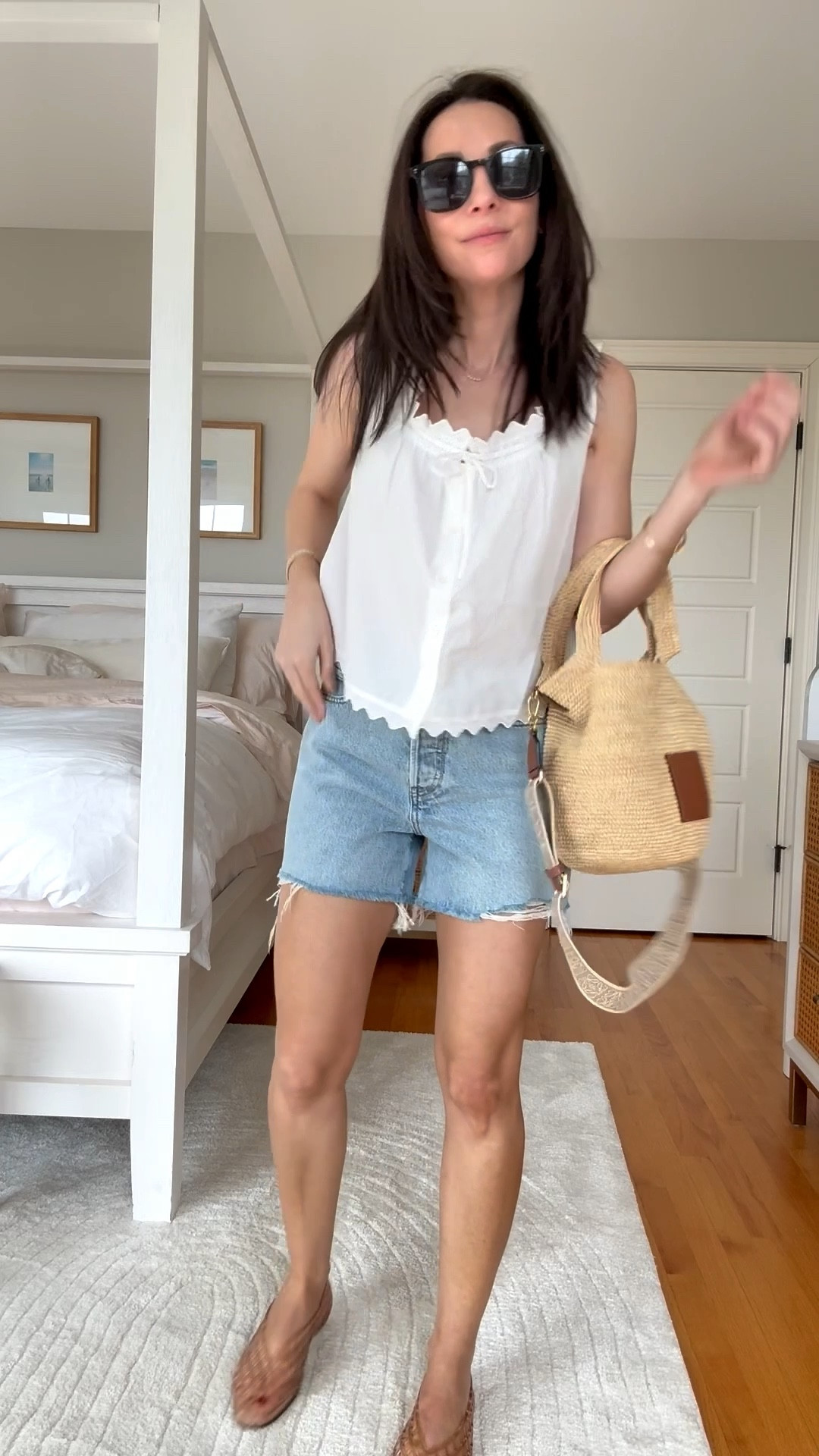 Found: the perfect length pair of mom appropriate denim cut offs ! 



#LTKgrwm #LTKootd #LTKdayinmylife