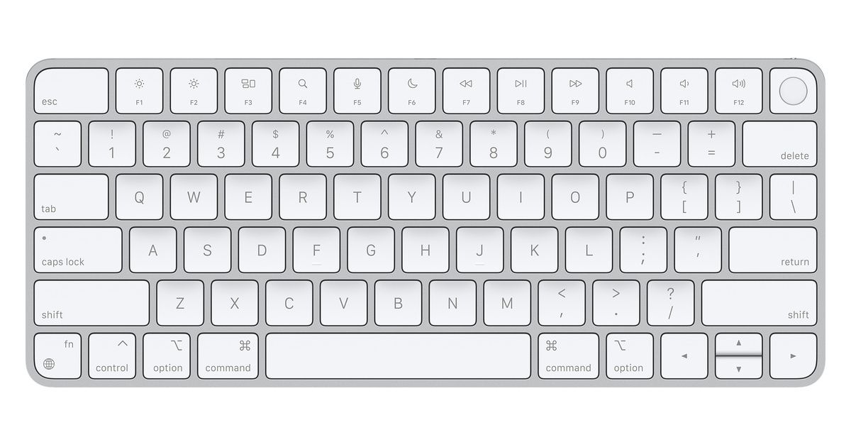 Magic Keyboard with Touch ID for Mac models with Apple silicon - US English | Apple (US)