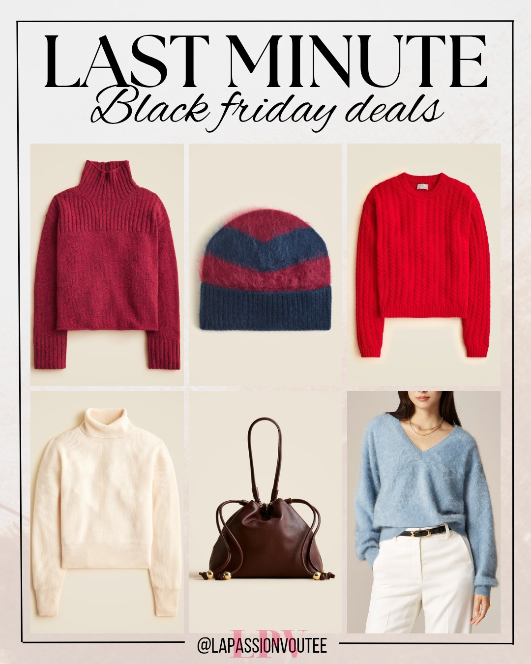 The final hours of J.Crew’s Black Friday sale are here, and 50% off makes everything feel like a major steal. It’s the easiest time to snag something classic, polished, and wearable for months. Last-minute shopping just feels better when the deals are this good.

#LTKHoliday #LTKSaleAlert #LTKCyberWeek