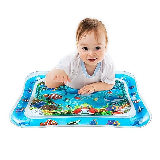 VOCH GALA Inflatable Tummy Time Water Mat, Baby Toys for 3 6 9 12 Months Infant Boys Girls, Ideal... | Amazon (US)