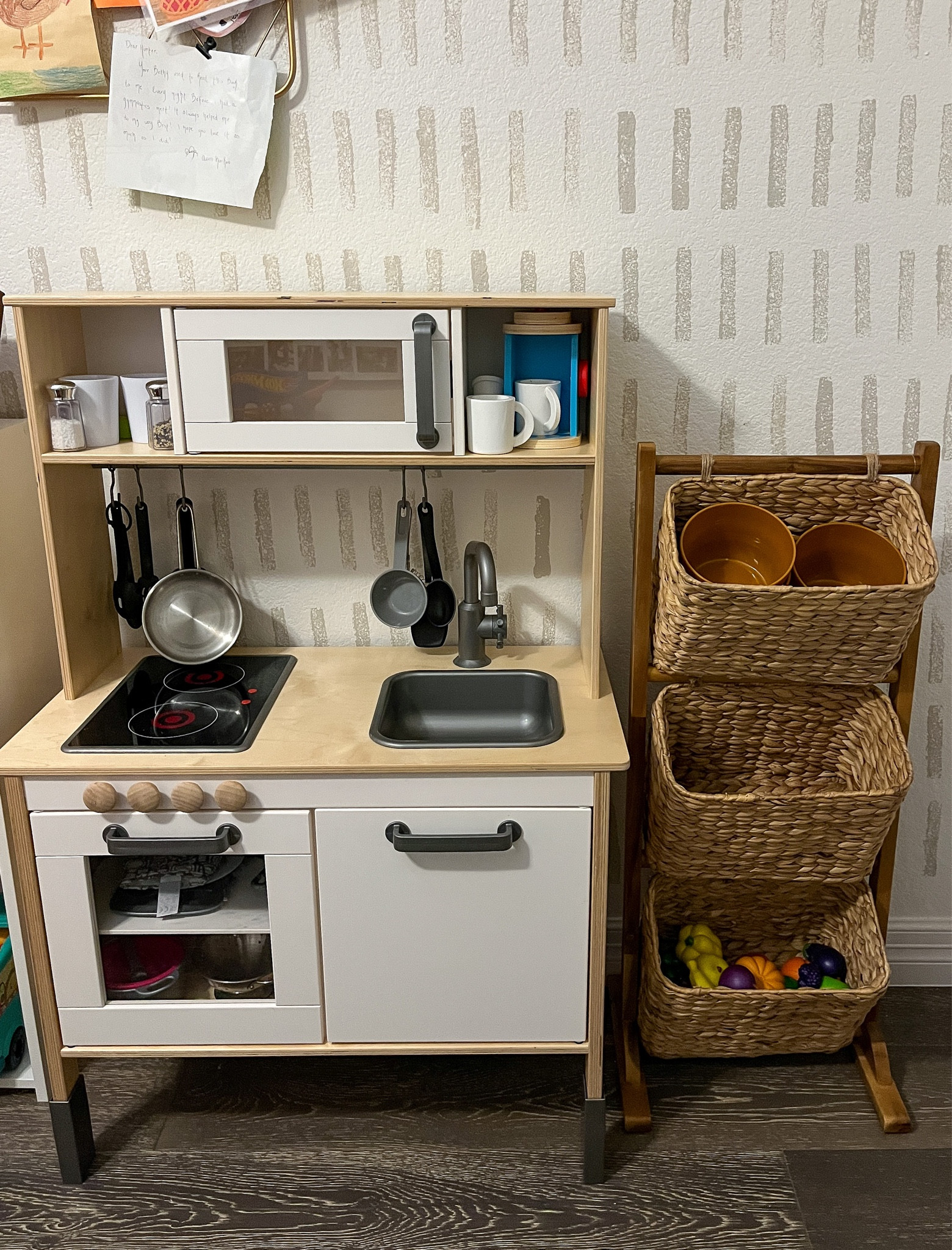 Home decor
Playroom 
Toy kitchen
Toy storage
Toy organization 
Kids room 

#LTKhome #LTKFind #LTKkids