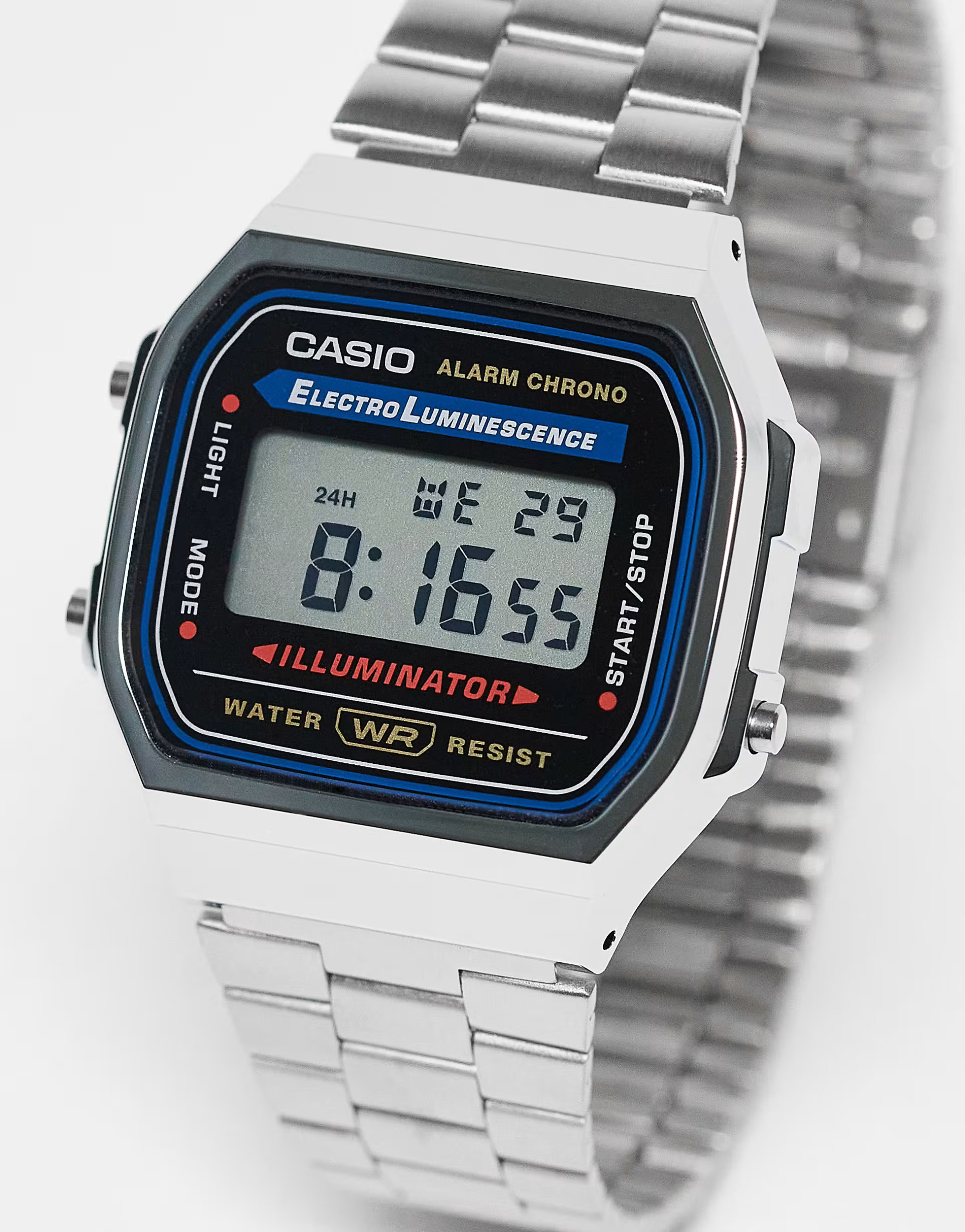 Casio A168WA-1YES digital bracelet watch | ASOS (Global)