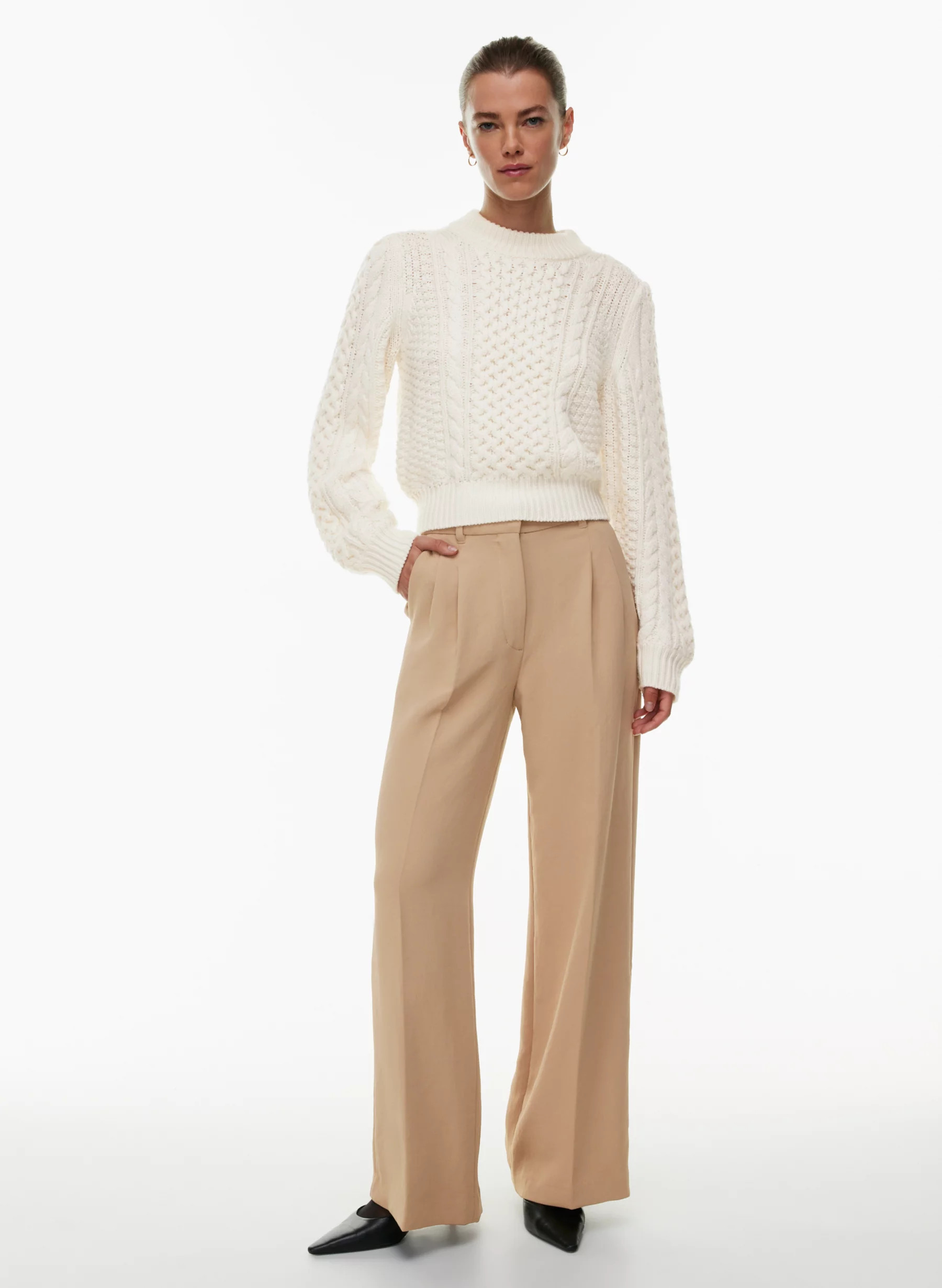 THE EFFORTLESS PANT™ WIDER | Aritzia